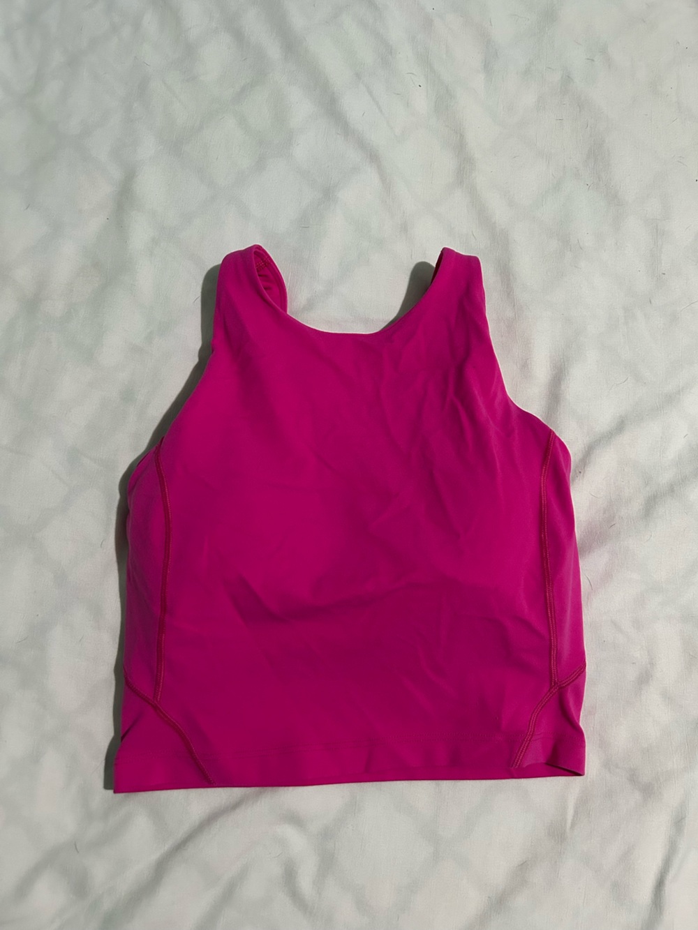 Women's Sleeveless Tank Top - Hot Pink